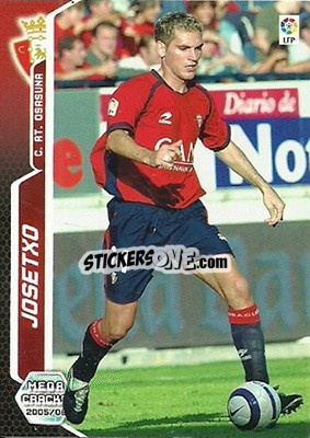Cromo Josetxo - Liga 2005-2006. Megacracks - Panini