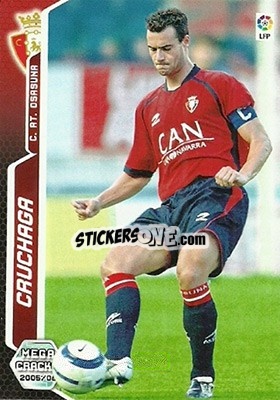 Cromo Cruchaga - Liga 2005-2006. Megacracks - Panini