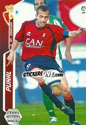 Sticker Puñal - Liga 2005-2006. Megacracks - Panini