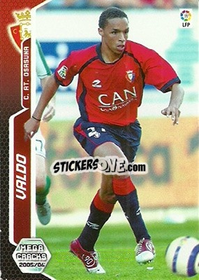 Sticker Valdo - Liga 2005-2006. Megacracks - Panini