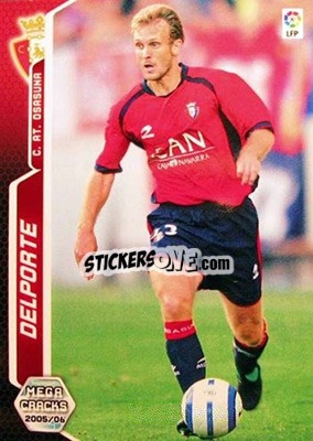 Sticker Delporte - Liga 2005-2006. Megacracks - Panini