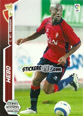 Sticker Webo - Liga 2005-2006. Megacracks - Panini