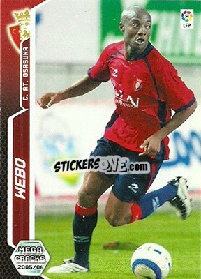 Sticker Webo - Liga 2005-2006. Megacracks n. 252 - Panini