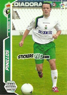 Sticker Pinillos - Liga 2005-2006. Megacracks n. 255 - Panini