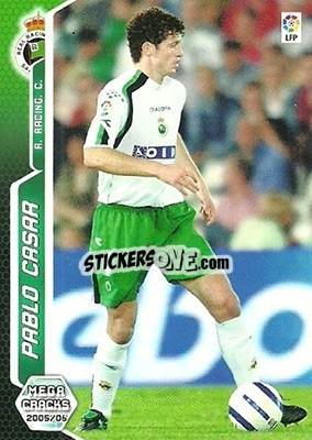 Figurina Pablo Casar - Liga 2005-2006. Megacracks - Panini