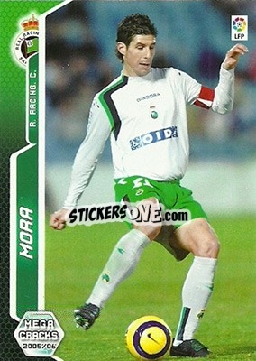 Sticker Mora - Liga 2005-2006. Megacracks n. 258 - Panini