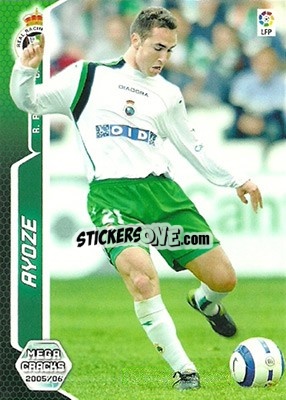 Sticker Ayoze - Liga 2005-2006. Megacracks - Panini