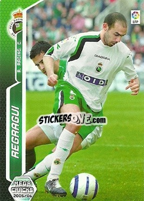 Sticker Regragui - Liga 2005-2006. Megacracks - Panini