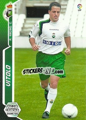 Sticker Vitolo - Liga 2005-2006. Megacracks n. 262 - Panini