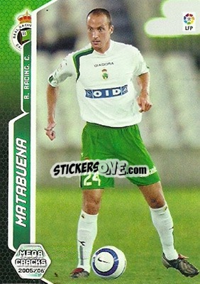 Sticker Matabuena - Liga 2005-2006. Megacracks - Panini