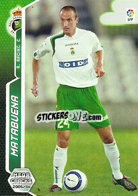 Cromo Matabuena - Liga 2005-2006. Megacracks - Panini