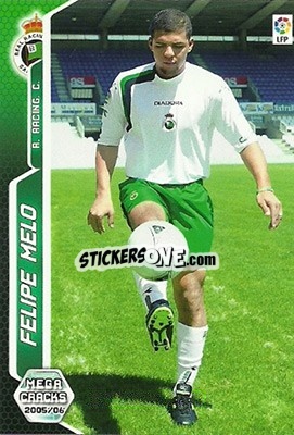 Sticker Felipe Melo - Liga 2005-2006. Megacracks - Panini