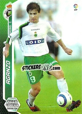 Sticker Aganzo - Liga 2005-2006. Megacracks - Panini