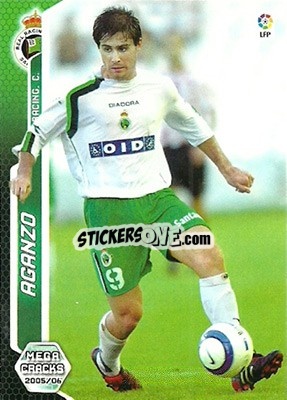 Cromo Aganzo - Liga 2005-2006. Megacracks - Panini