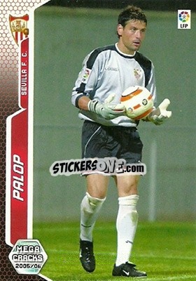 Sticker Palop - Liga 2005-2006. Megacracks - Panini