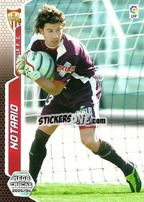 Sticker Notario - Liga 2005-2006. Megacracks - Panini