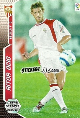 Sticker Aitor Ocio - Liga 2005-2006. Megacracks - Panini