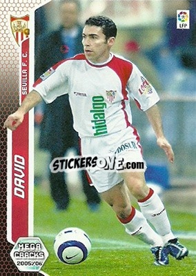 Sticker David - Liga 2005-2006. Megacracks n. 278 - Panini