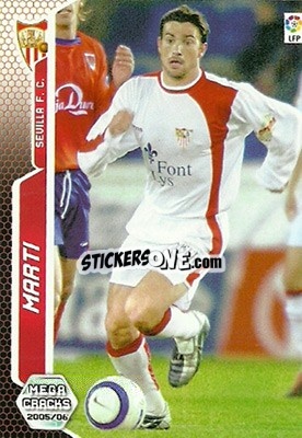 Sticker Marti - Liga 2005-2006. Megacracks - Panini