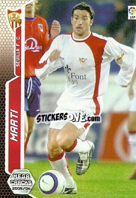 Sticker Marti - Liga 2005-2006. Megacracks n. 280 - Panini