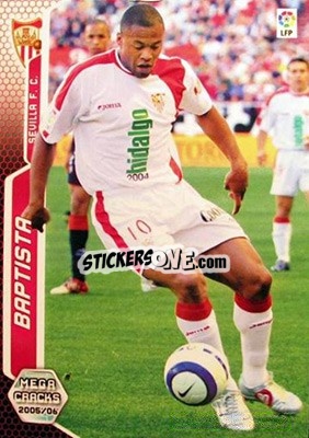 Sticker Baptista - Liga 2005-2006. Megacracks - Panini