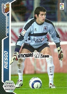 Cromo Riesgo - Liga 2005-2006. Megacracks n. 290 - Panini