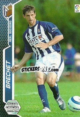 Sticker Brechet - Liga 2005-2006. Megacracks n. 293 - Panini