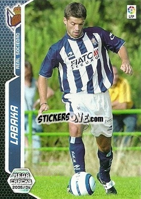 Sticker Labaka - Liga 2005-2006. Megacracks - Panini