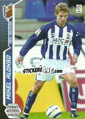 Sticker Mikel Alonso - Liga 2005-2006. Megacracks n. 298 - Panini