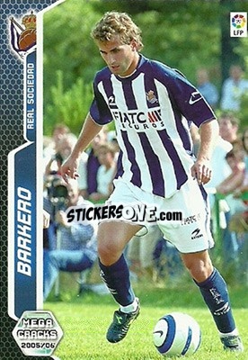 Cromo Barkero - Liga 2005-2006. Megacracks n. 299 - Panini