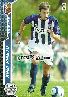 Sticker Xabi Prieto - Liga 2005-2006. Megacracks - Panini