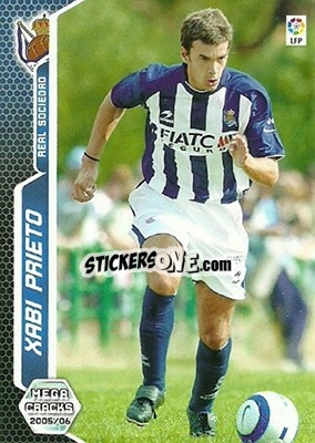 Sticker Xabi Prieto - Liga 2005-2006. Megacracks n. 301 - Panini