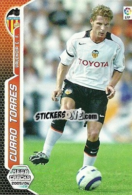 Cromo Curro Torres - Liga 2005-2006. Megacracks - Panini