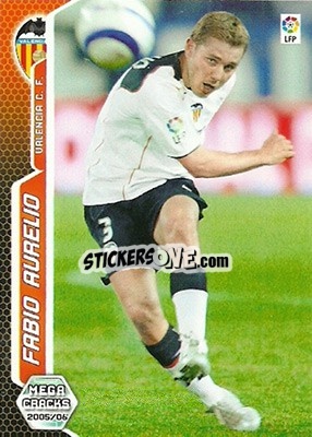 Sticker Fabio Aurelio - Liga 2005-2006. Megacracks - Panini