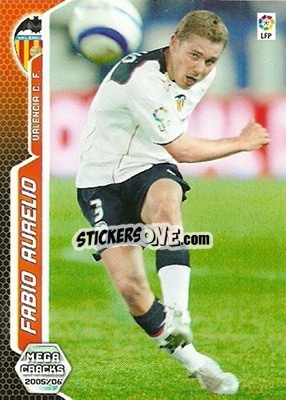 Sticker Fabio Aurelio - Liga 2005-2006. Megacracks n. 315 - Panini