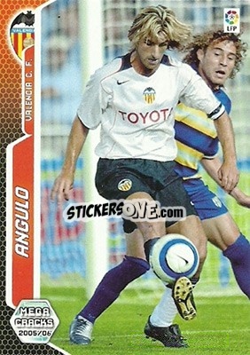Sticker Angulo - Liga 2005-2006. Megacracks n. 320 - Panini