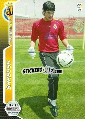 Sticker Barbosa - Liga 2005-2006. Megacracks - Panini