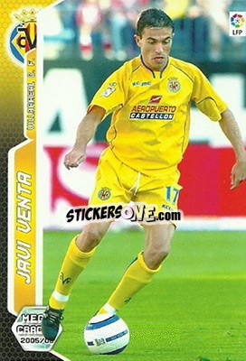 Cromo Javi Venta - Liga 2005-2006. Megacracks - Panini