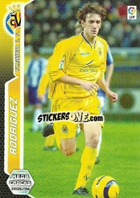 Sticker Gonzalo Rodriguez - Liga 2005-2006. Megacracks - Panini