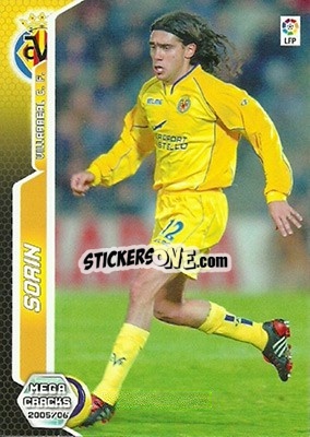 Sticker Sorin - Liga 2005-2006. Megacracks n. 335 - Panini
