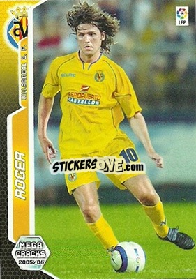 Sticker Roger - Liga 2005-2006. Megacracks n. 339 - Panini