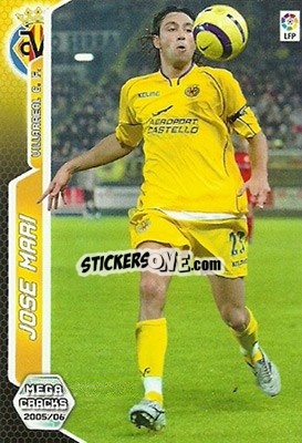 Cromo Jose Mari - Liga 2005-2006. Megacracks - Panini