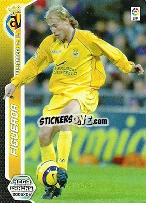 Sticker Figueroa - Liga 2005-2006. Megacracks - Panini