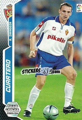 Sticker Cuartero - Liga 2005-2006. Megacracks - Panini