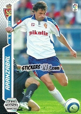 Sticker Aranzabal - Liga 2005-2006. Megacracks - Panini