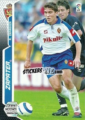 Sticker Zapater - Liga 2005-2006. Megacracks - Panini