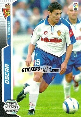 Figurina Oscar - Liga 2005-2006. Megacracks - Panini