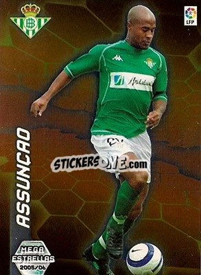 Sticker Assunçao - Liga 2005-2006. Megacracks - Panini