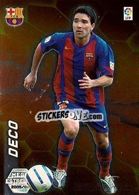 Sticker Deco - Liga 2005-2006. Megacracks - Panini