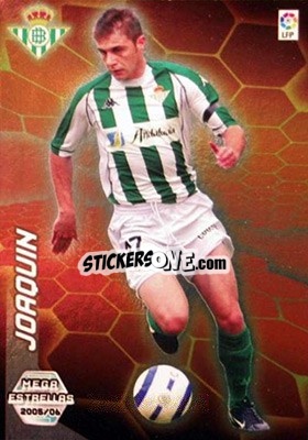 Sticker Joaquin - Liga 2005-2006. Megacracks n. 378 - Panini